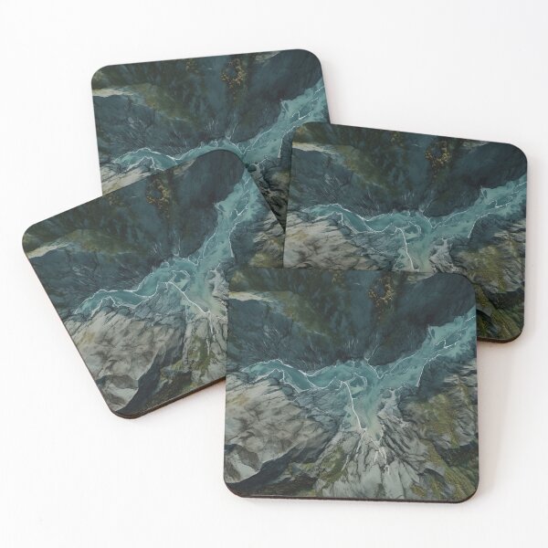 Item preview, Aerial wide angle drone top down shot flying over mountain at day designed and sold by afikreative.