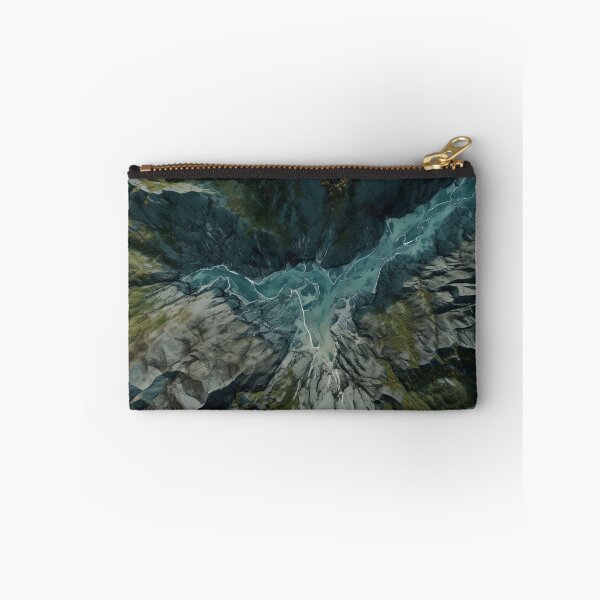 Item preview, Aerial wide angle drone top down shot flying over mountain at day designed and sold by afikreative.