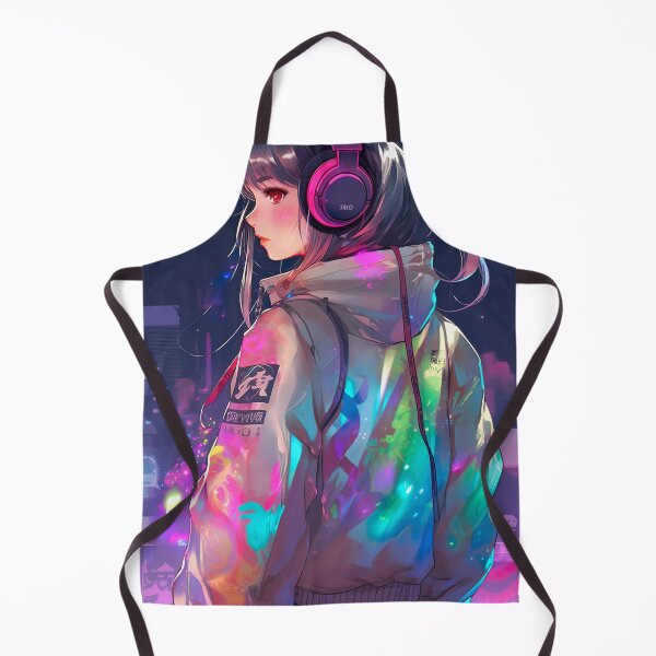 Artikelvorschau, Cyber Futuristic Girl - Anime Wallpaper  entworfen und verkauft von KAIGAME Art.