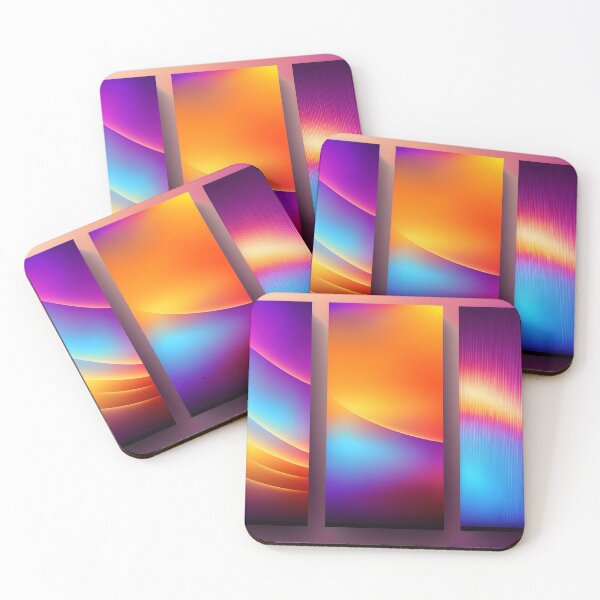Item preview, Wallpaper background. Texture with vibrant multicolored lighting lines designed and sold by anytka.