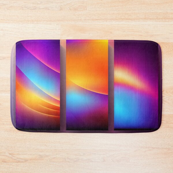 Item preview, Wallpaper background. Texture with vibrant multicolored lighting lines designed and sold by anytka.