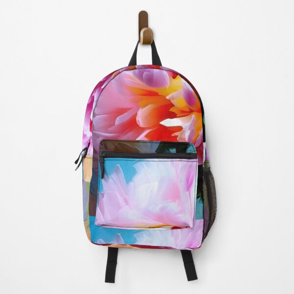 Item preview, Pink Elation II vibrant peony floral art designed and sold by Glimmersmith.