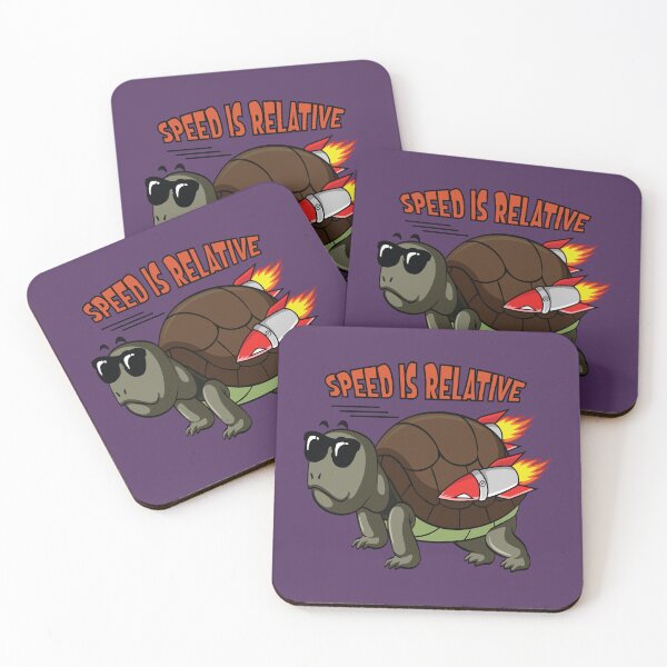 Item preview, Speed is relative for a fast turtle with a turbo engine  designed and sold by Donutlovers.