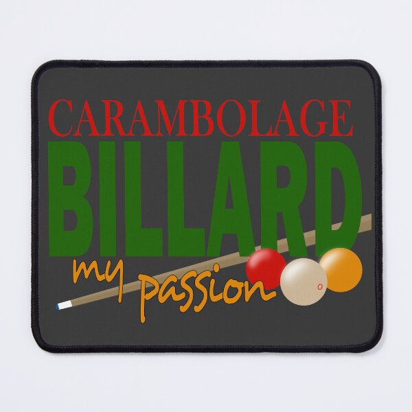 Artikelvorschau, Billard, Carambolage, Billard my passion, Karambolage entworfen und verkauft von ChrUzDesigner.