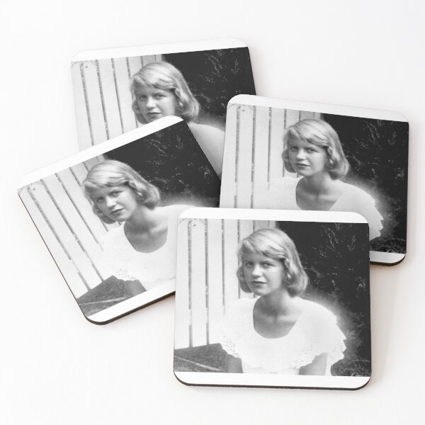 Item preview, Sylvia Plath in her blond era designed and sold by kirbyburgess.