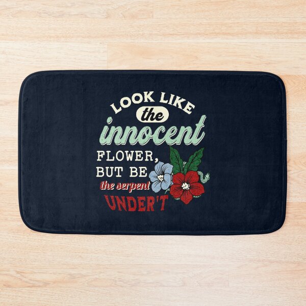 Item preview, "Look Like The Innocent Flower, But Be The Serpent Under't." Lady Macbeth Quote William Shakespeare designed and sold by violet-hope.