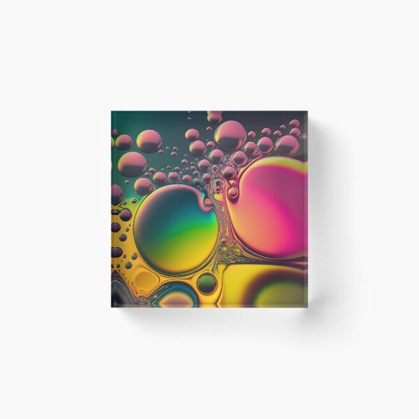 Artikelvorschau, Wallpaper background with circles in the rainbow-colored background. entworfen und verkauft von anytka.