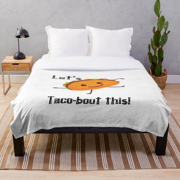 Item preview, Let's Taco-bout this cute food graphic designed and sold by Strictly McCracken.