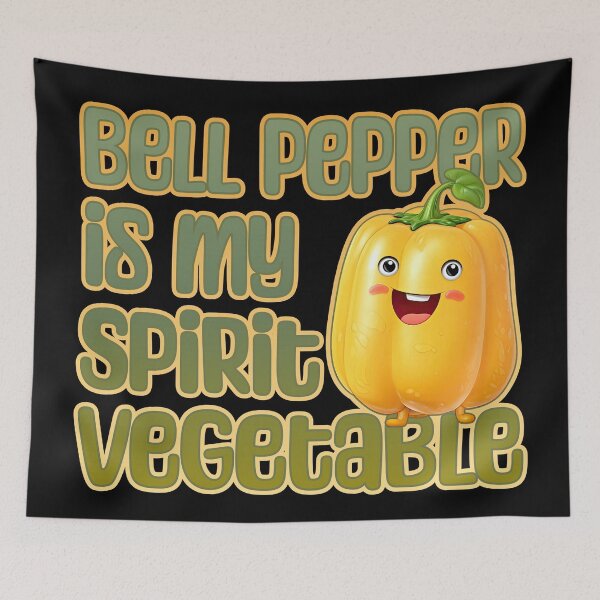 Artikelvorschau, Bell Pepper is My Spirit Vegetable entworfen und verkauft von danielliamgill.
