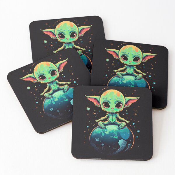 Item preview, Cute Alien - Ciencia ficción designed and sold by unknown-places.