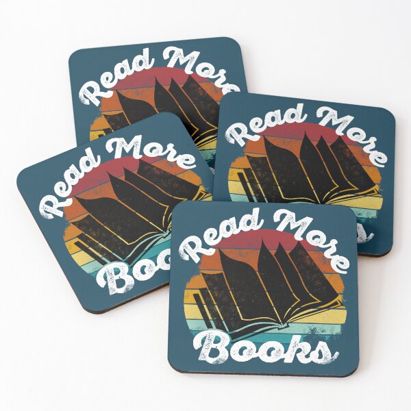 Item preview, Read More Books, Bookworm Design, Vintage Look designed and sold by AzurelCosplay.