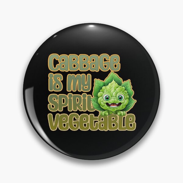 Item preview, Cabbage is My Spirit Vegetable designed and sold by danielliamgill.