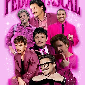 Artwork thumbnail, Pedro Pascal in Pink by sayruhgee