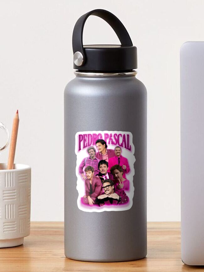 Thumbnail 1 of 3, Sticker, Pedro Pascal in Pink designed and sold by sayruhgee.