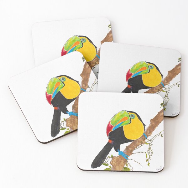 Item preview, Keel Billed Toucan; birds of a feather designed and sold by GeinaB.