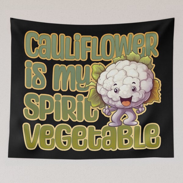Artikelvorschau, Cauliflower is My Spirit Vegetable entworfen und verkauft von danielliamgill.