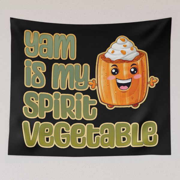 Item preview, Yam is My Spirit Vegetable designed and sold by danielliamgill.