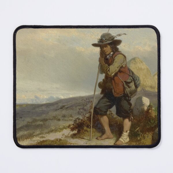Item preview, A Young Herdsman | Eugène Modeste Edmond Lepoittevin | 1870 designed and sold by CJET.