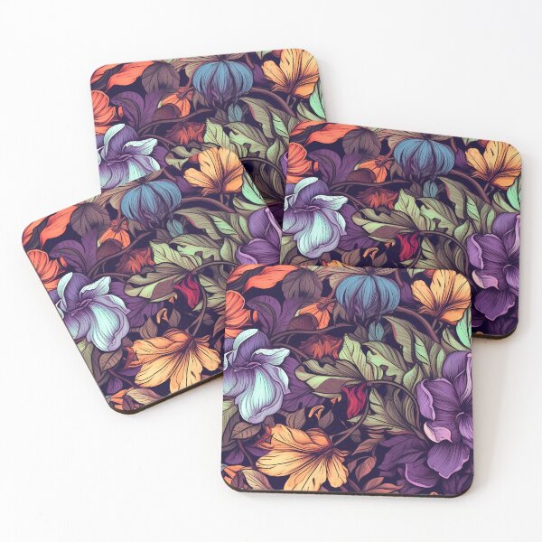 Item preview, Modern vintage pattern design designed and sold by SweetWhiskers.