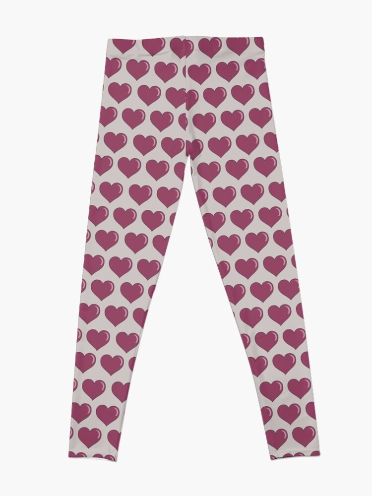 Alternate view of Valentine's Day Hearts Leggings