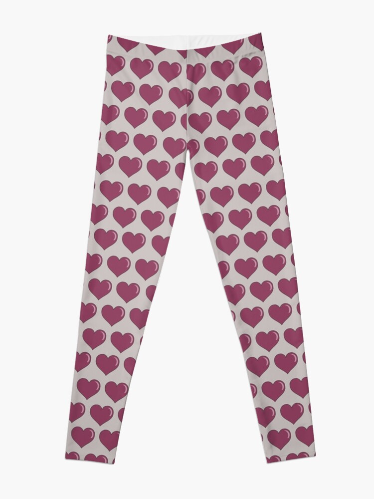 Alternate view of Valentine's Day Hearts Leggings