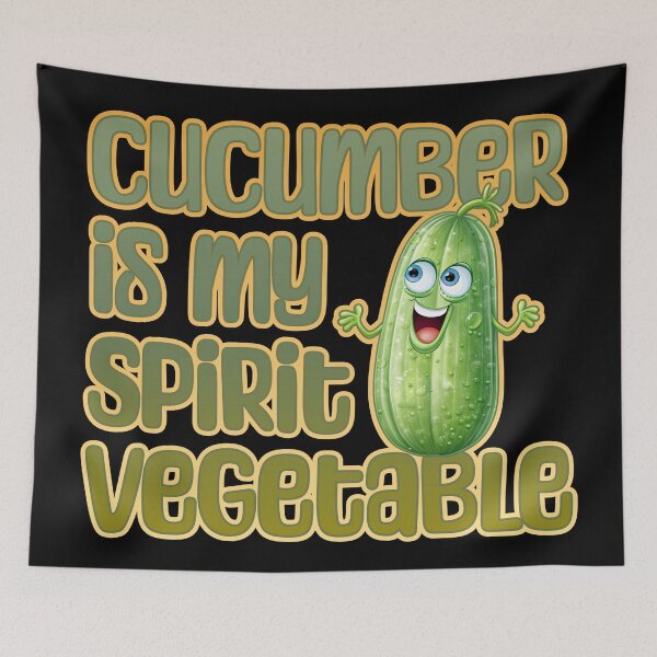 Item preview, Cucumber is My Spirit Vegetable designed and sold by danielliamgill.