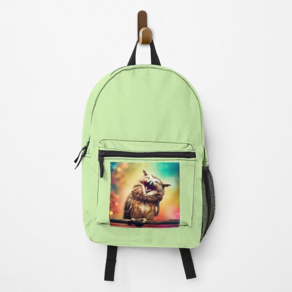Item preview, Laughing owl standing on a branch designed and sold by GLORY-LIFE.