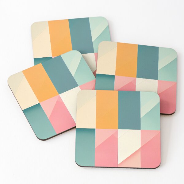 Item preview, Background in 60s, 70s, 80s style. Wallpaper or poster blank. Geometric pattern. designed and sold by anytka.