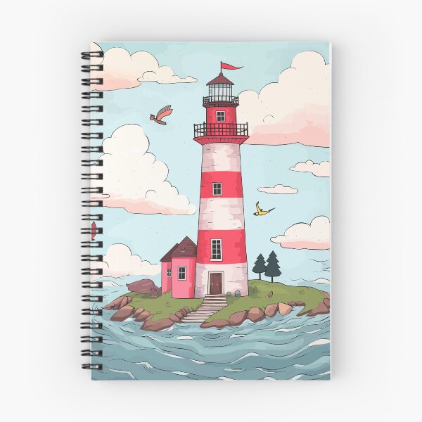 Item preview, Fantasy Lighthouse on the Island designed and sold by TheHellSong.