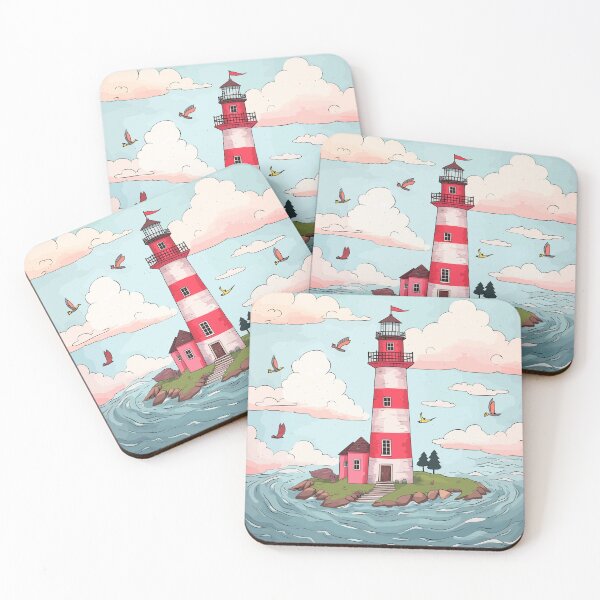 Item preview, Fantasy Lighthouse on the Island designed and sold by TheHellSong.