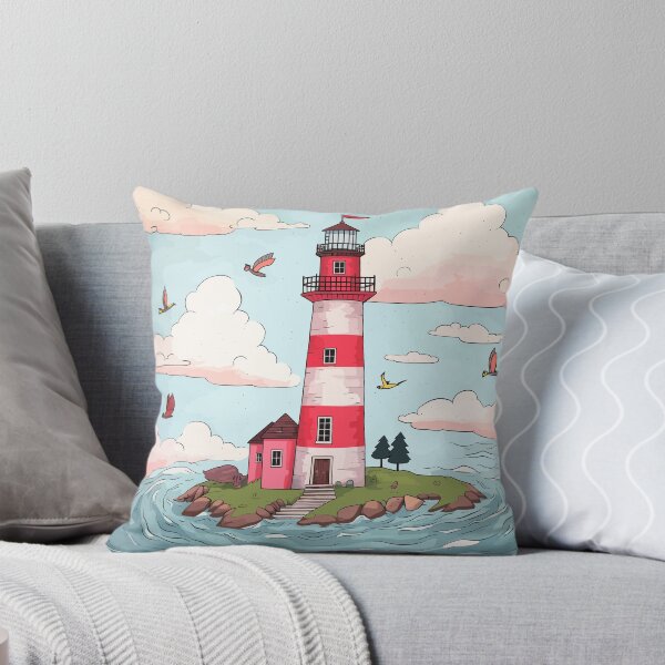 Item preview, Fantasy Lighthouse on the Island designed and sold by TheHellSong.