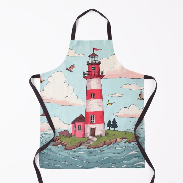 Item preview, Fantasy Lighthouse on the Island designed and sold by TheHellSong.