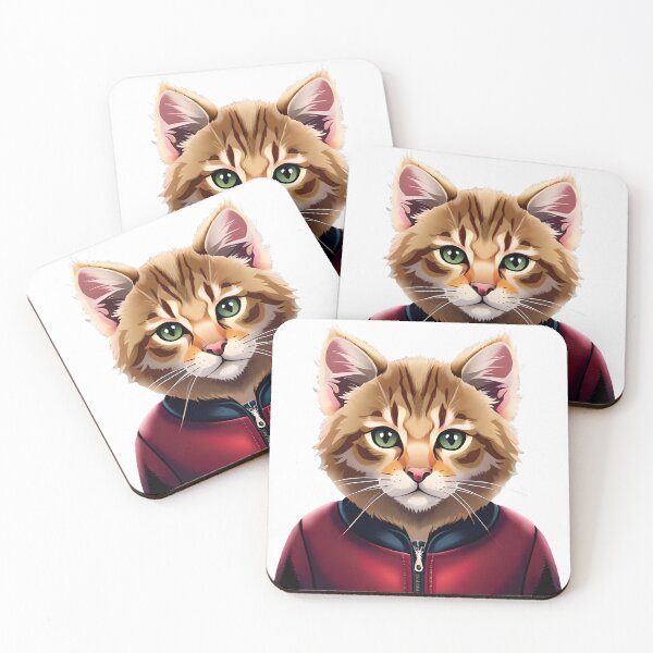 Item preview, Cat wearing a hoodie designed and sold by ArtHideaway.
