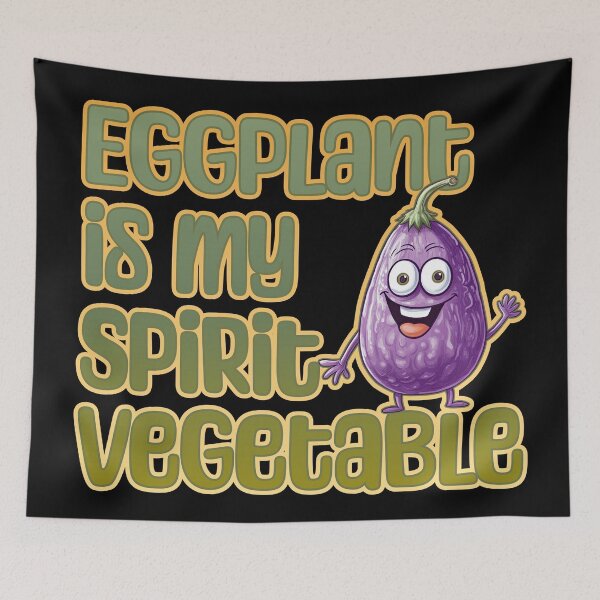 Artikelvorschau, Eggplant is My Spirit Vegetable entworfen und verkauft von danielliamgill.