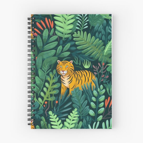 Item preview, Tigers in the jungle - pattern designed and sold by ttecja.