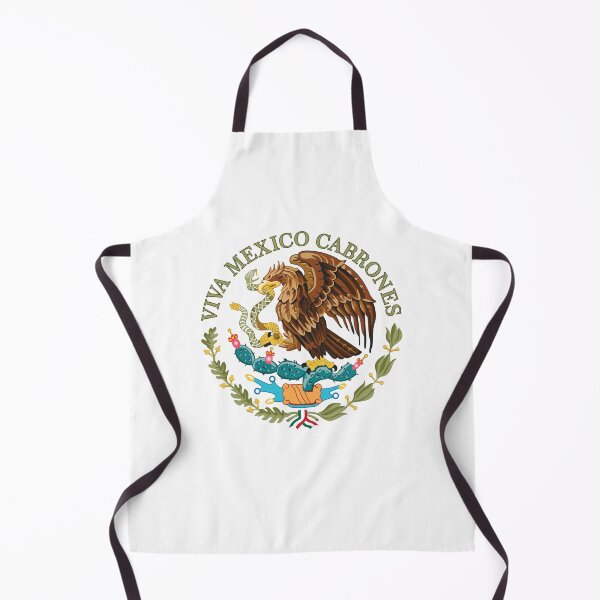 Item preview, Viva Mexico Cabrones-Mexican coat of arm designed and sold by promoshirts.