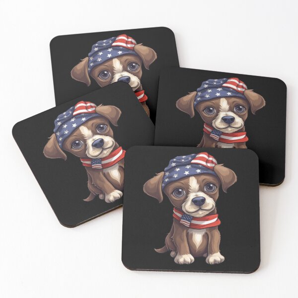 Item preview, Patriotic Puppy - Style 1 designed and sold by Good Candy.