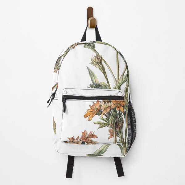 Item preview, Colorful Botanical Sketch of Pink, Orange, and Blue Flowers, High Resolution Print on Demand Illustration for Wall Art, Clothing, and More designed and sold by stateofhuman.