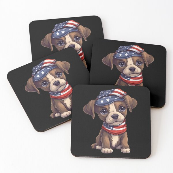 Item preview, Patriotic Puppy - Style 3 designed and sold by Good Candy.