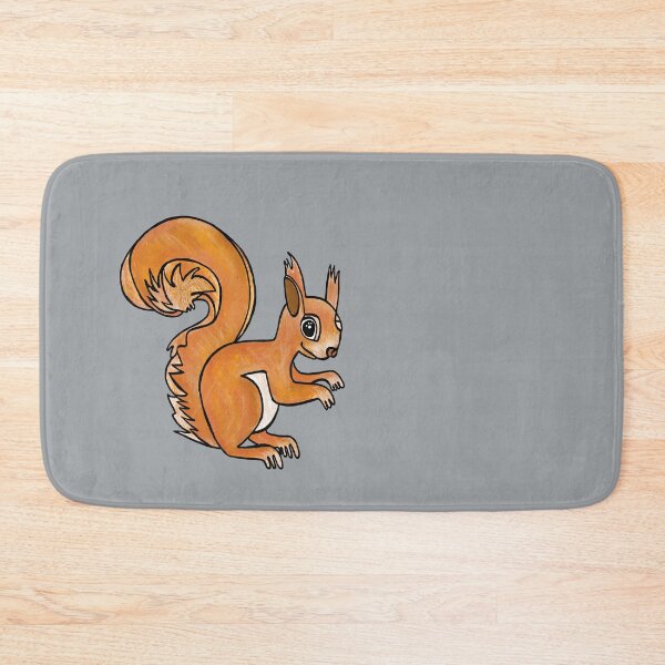 Item preview, Cute red squirrel designed and sold by badlydrawnbabe.