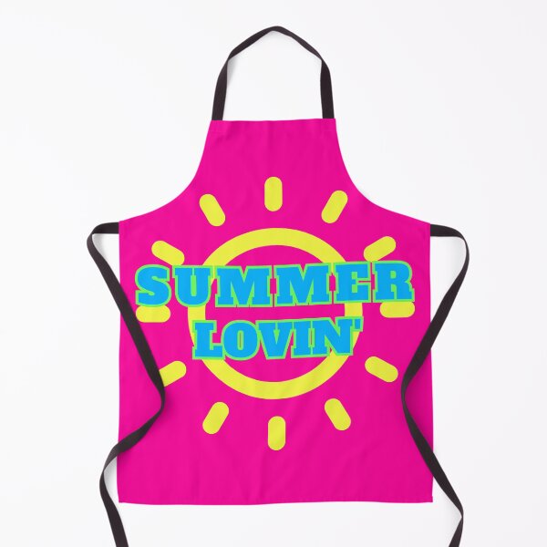 Item preview, Summer Lovin' Neon Pink Sun Block Print designed and sold by Sunshine-Dreams.