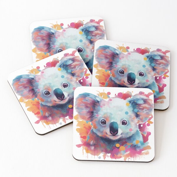 Item preview, Cute Colourful Abstract Koala designed and sold by Acconite.