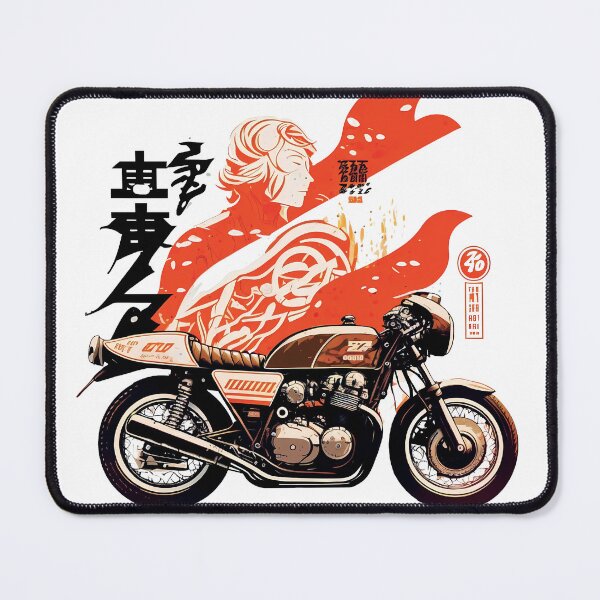 Item preview, Japanese Smooth Ride Motorcycle, 1969 designed and sold by MVDigitalArt.