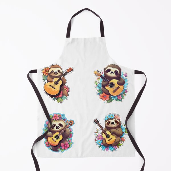 Item preview, Sloths Playing the Guitar designed and sold by AdiRemba.