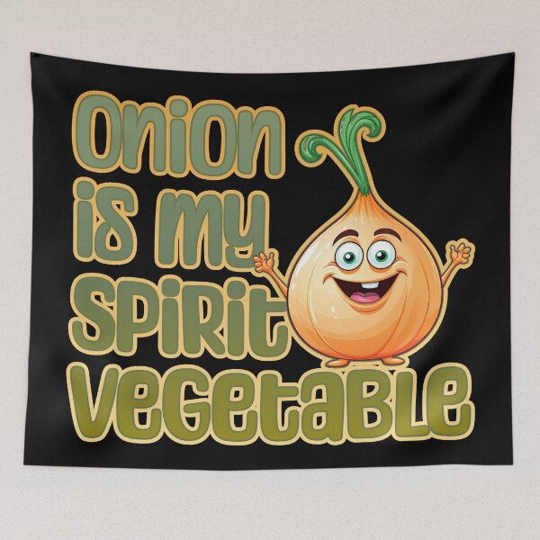 Item preview, Onion is My Spirit Vegetable designed and sold by danielliamgill.