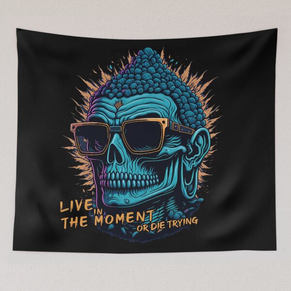 Item preview, Live in the moment designed and sold by ZenStickConcept.