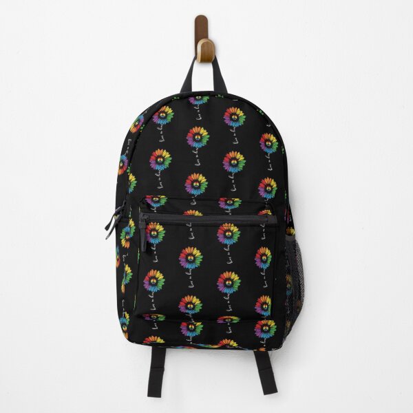 Item preview, Love Is Love Rainbow Flower. LGBTQ Pride designed and sold by Subtle Pride Shop.