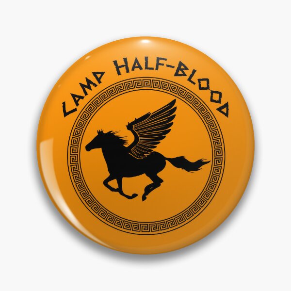 Percy Jackson Camp Half blood Demigods Cabin Pins