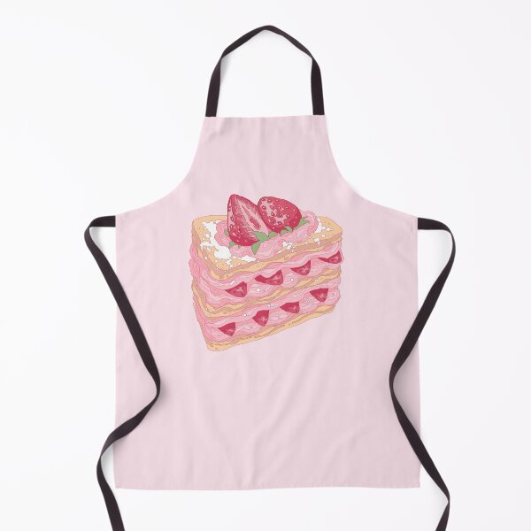 Item preview, The cute pink strawberry cake designed and sold by MinimalAnGo.