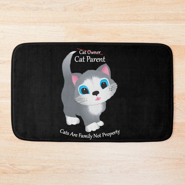 Item preview, Cat Parent White Type designed and sold by Karen Wood.